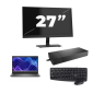 Dell Latitude 3440 - Intel Core i3 13th Generation - 14 inch - 16GB RAM - 256GB SSD - Windows 11 Home + 1x 27 inch Monitor