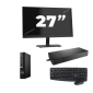 Dell OptiPlex 7080 USFF - Intel Core i7 10th Generation - 16GB RAM - 256GB SSD - Windows 11 + 1x 27 inch Monitor