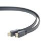 Cableexpert HDMI Male-Male Flat Cable, 1.8m, Black