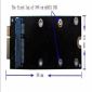 mSATA SSD to 2012 Apple MacBook Pro A1425 ME662 SSD