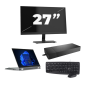 Lenovo Thinkpad L13 Yoga Gen 3 - Intel Core i5 12th Generation - 13 inch - Touch - 16GB RAM - 256GB SSD - Windows 11 Home + 1x 27 inch Monitor
