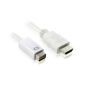 Mini DVI Male to HDMI Male,1.5 meters