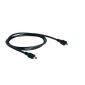 Micro USB Male to Mini USB Male Data Cable 1M, Black, support OTG
