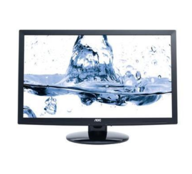 AOC e2495sd - 24 inch - 1920x1080 - DVI - VGA - Black