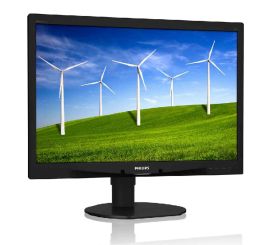 Philips Brilliance 240B4LPYCS - 24 inch - 1920x1200 - DP - DVI - VGA - Silver