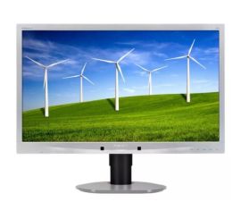 Philips Brilliance 241B4LPYCS - 24 inch - 1920x1080 - DP - DVI - VGA - Silver - Without stand