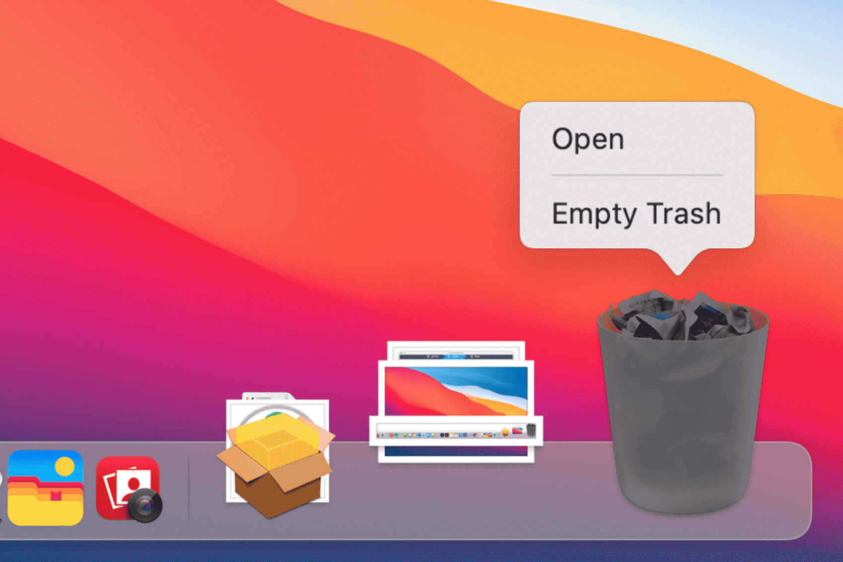 macbook trashcan