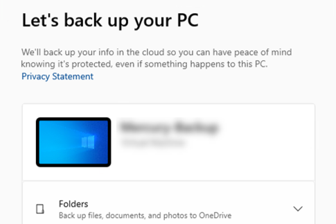 Creating a backup