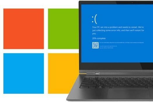 blue screen on windows