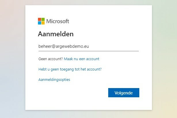 Signing in to a Microsoft account