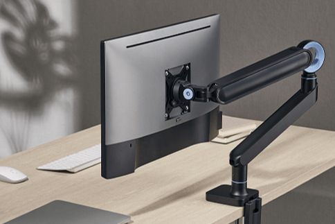 Mount attached to monitor